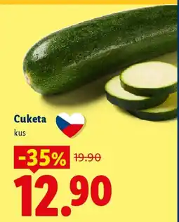 Lidl Cuketa nabídka
