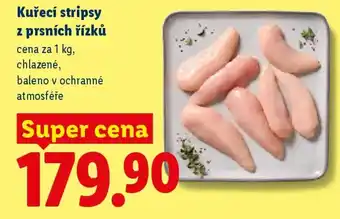 Lidl Kuřecí stripsy z prsních řízků nabídka