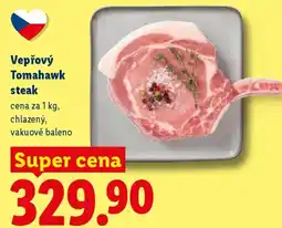Lidl Vepřový Tomahawk steak nabídka