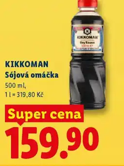 Lidl KIKKOMAN Sójová omáčka nabídka