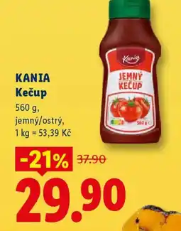 Lidl KANIA Kečup nabídka