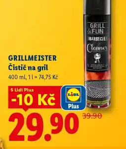 Lidl GRILLMEISTER Čistič na gril nabídka