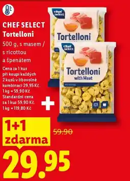 Lidl CHEF SELECT Tortelloni nabídka