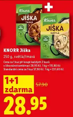 Lidl KNORR Jíška nabídka
