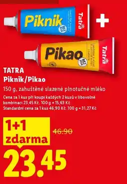 Lidl TATRA Piknik/Pikao nabídka