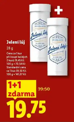Lidl Jelení lůj nabídka