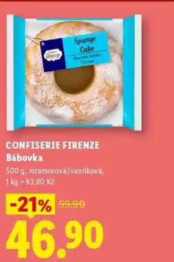 Lidl CONFISERIE FIRENZE Bábovka nabídka