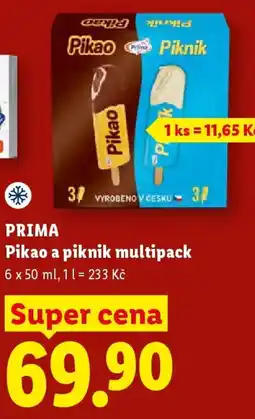 Lidl PRIMA Pikao a piknik multipack nabídka