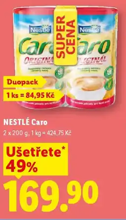 Lidl NESTLÉ Caro nabídka
