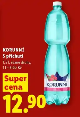 Lidl KORUNNÍ S příchutí nabídka