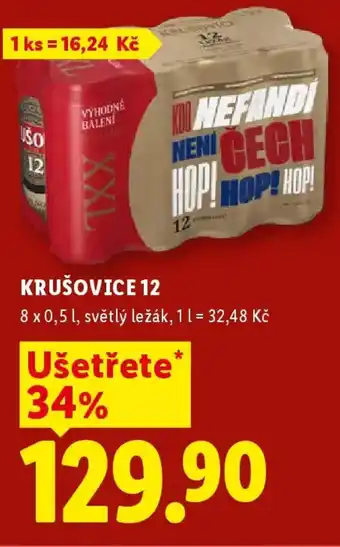 Lidl KRUŠOVICE 12 nabídka