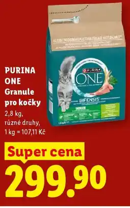 Lidl PURINA ONE Granule pro kočky nabídka