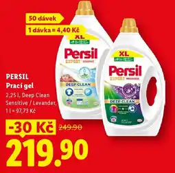 Lidl PERSIL Prací gel nabídka