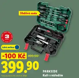 Lidl PARKSIDE Kufr s nářadím nabídka