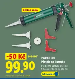 Lidl PARKSIDE Pistole na kartuše nabídka