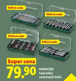 Lidl PARKSIDE Sada bitů/ nástrčných klíčů nabídka