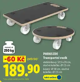 Lidl PARKSIDE Transportní vozík nabídka