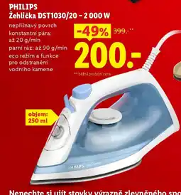 Lidl PHILIPS Žehlička DST1030/20 - 2 000 W nabídka