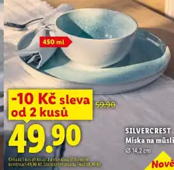 Lidl SILVERCREST Miska na müsli nabídka