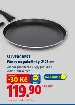 Lidl SILVERCREST Pánev na palačinky nabídka