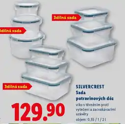 Lidl SILVERCREST Sada potravinových dóz nabídka