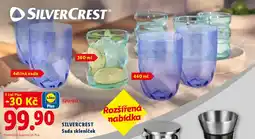 Lidl SILVERCREST Sada skleniček nabídka