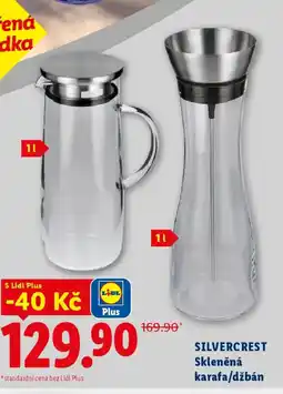 Lidl SILVERCREST Skleněná karafa/džbán nabídka