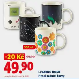 Lidl LIVARNO HOME Hrnek měnící barvy nabídka