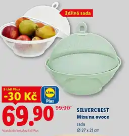 Lidl SILVERCREST Mísa na ovoce nabídka
