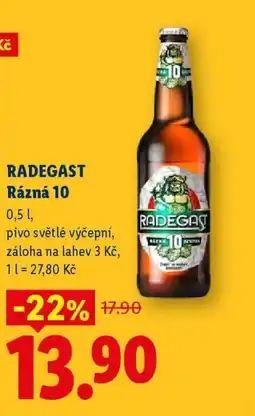 Lidl RADEGAST Rázná 10 nabídka