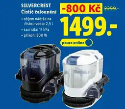Lidl SILVERCREST Čistič čalounění nabídka