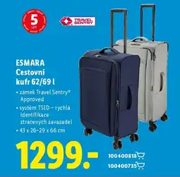 Lidl ESMARA Cestovní kufr nabídka