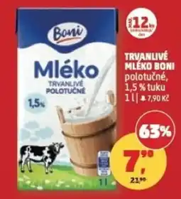 Penny Market Trvanlivé mléko Boni nabídka