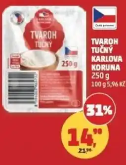 Penny Market Tvaroh tučný Karlova Koruna nabídka