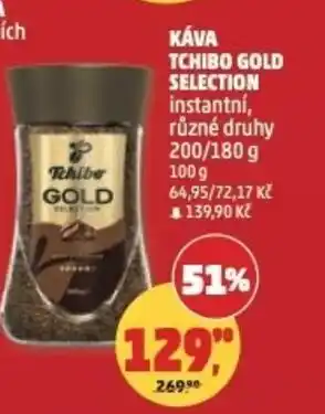Penny Market Káva Tchibo gold selection nabídka