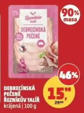 Penny Market Debrecínská pečeně Řezníkův Talíř nabídka