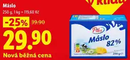 Lidl Máslo nabídka