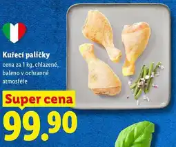 Lidl Kuřecí paličky, cena za nabídka