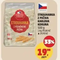 Penny Market Strouhanka z pečiva karlova koruna nabídka