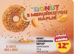 Penny Market Donut merunkovou náplní nabídka