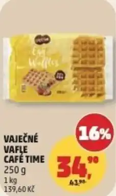 Penny Market Vaječné vafle café time nabídka