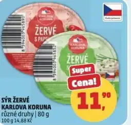 Penny Market Sýr žervé karlova koruna nabídka