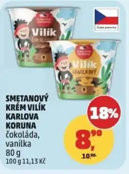 Penny Market Smetanový krém vilík karlova koruna nabídka