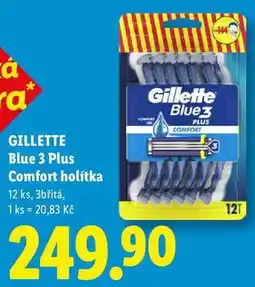 Lidl GILLETTE Blue 3 Plus Comfort holítka, 12 ks nabídka