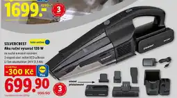 Lidl SILVERCREST Aku ruční vysavač nabídka