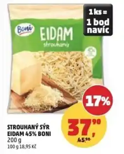 Penny Market Strouhaný sýr eidam 45% boni nabídka