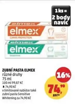 Penny Market Zubní pasta elmex nabídka