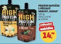 Penny Market Protein kapsička s příchutí vanilky, kakaa nabídka