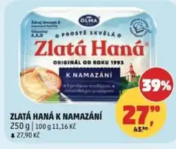 Penny Market Olma Zlatá haná k namazání nabídka