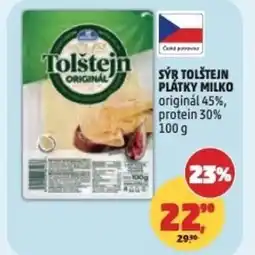 Penny Market Sýr tolštejn plátky milko nabídka